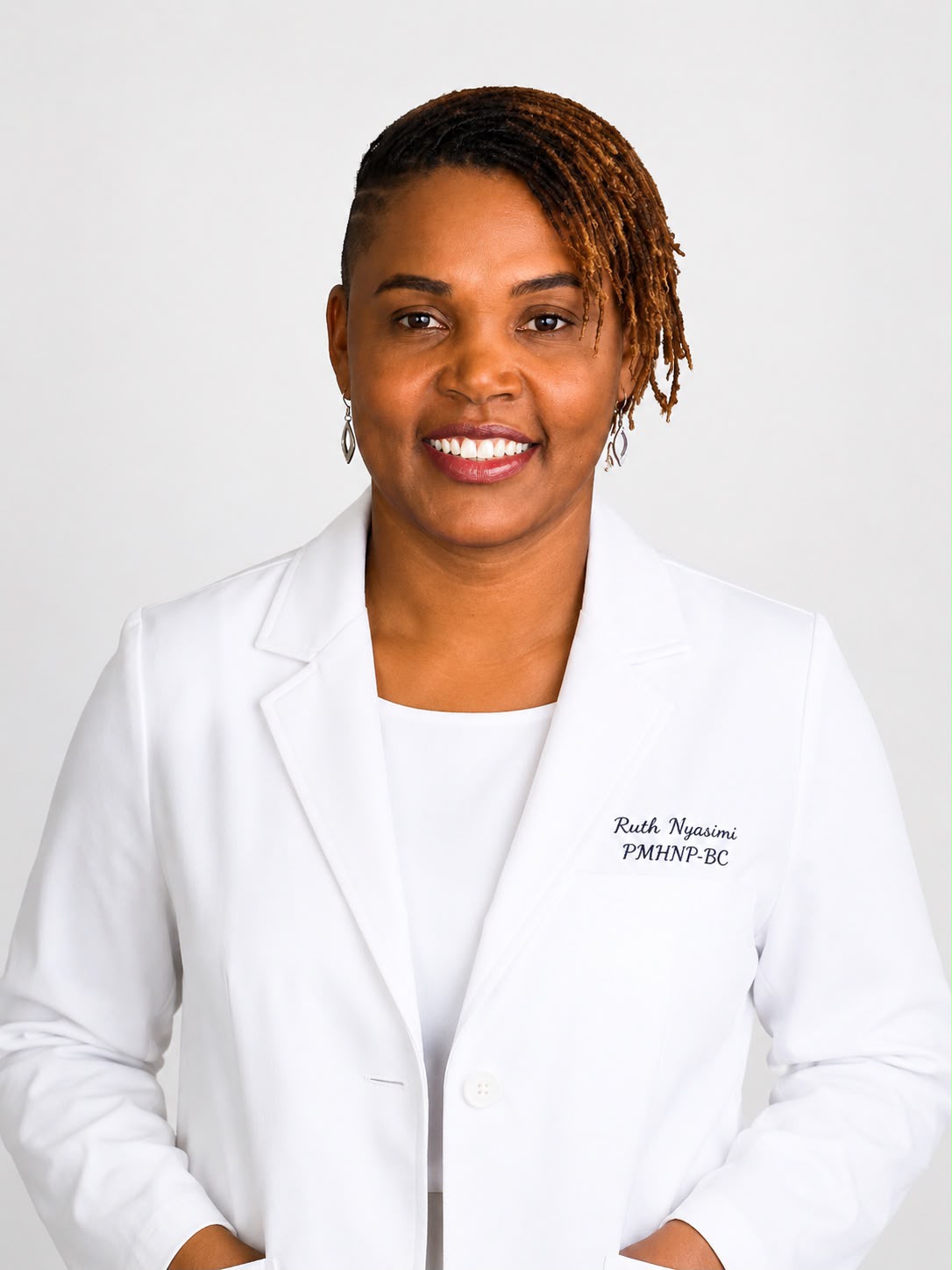 Ruth Nyasimi, PMHNP-BC, psychiatric mental health nurse practitioner